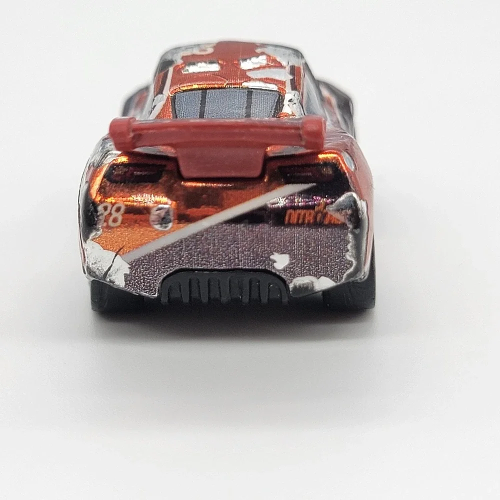 DISNEY 2017 PIXAR‎ CARS METALLIC TIM TREADLESS NITROADE #28 MINI RACERS DIECAST
